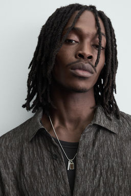 FLUID JACQUARD SHIRT