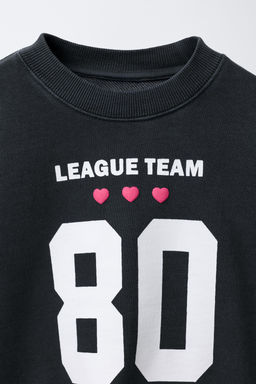 VARSITY PRINT SWEATSHIRT - Zara фото 3