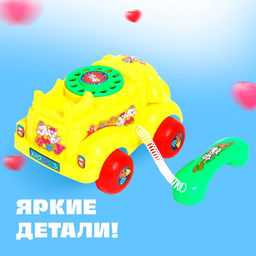Каталка на верёвке Собачка - Simaland фото 5