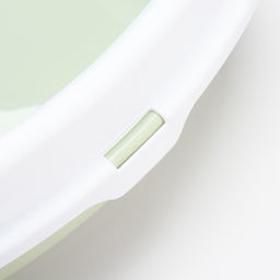 Туалет с бортом 40×34×11 см, зелёный