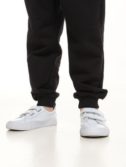 Брюки для мальчика на резинке черные 22-0511 черный - Mini maxi фото 8