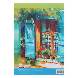 Папка для акварели А4, 20 листов, бумага СПБФ ГОСЗНАК 200 г/м²