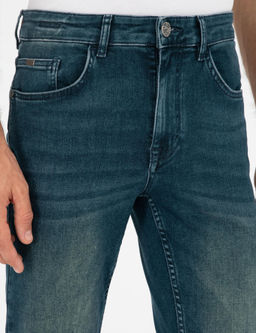 Джинсовые брюки узкого кроя Petrol - Cacharel фото 5