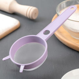 Цена за 3 шт. Сито кухонное Альтернатива, d=7.5 см, малое, пластик, МИКС