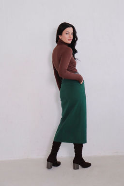 Юбка миди-макси с разрезом спереди - Martichelli фото 157