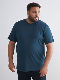 B?y?k Beden Basic Penye Erkek Ti??rt