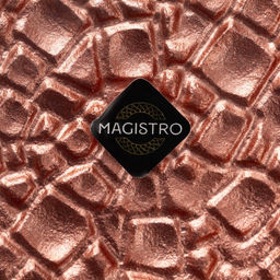 Тарелка стеклянная подстановочная Magistro Кринкл, d=33 см, цвет розовый  фото 4