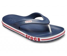Темно-синие шлепанцы CROCS Bayaband Flip
