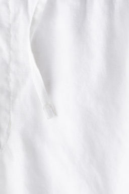 Pantal?n corto de lino Regular Fit - H&m фото 3