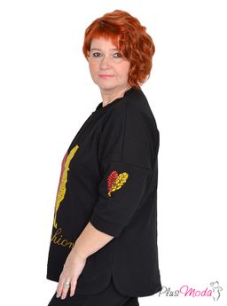 Толстовка Модель №1176 размеры 44-84 - Plusmoda фото 4