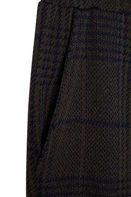 TRENDYOL MAN Lacivert - Haki Regular Fit Ekose Orme Pijama Tak?m? TMNAW24PT00014 - Trendyolmilla фото 7