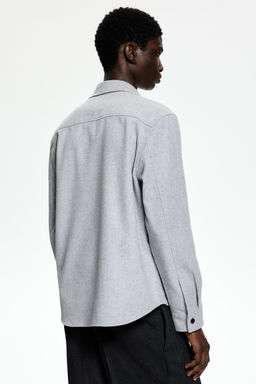 Sobrecamisa de fieltro Regular Fit - H&m фото 4
