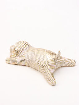 Фигура декоративная «Пёсик, ушки в горошек», 21×13×7 см