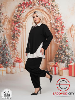 Костюм тройка блузка из шелка