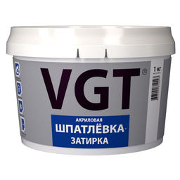 Шпатлевка-затирка "VGT" 1кг