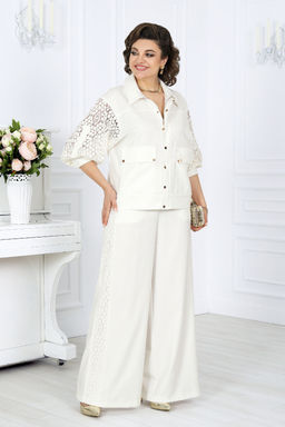 Костюм Ninele 6057 молочный  фото 9