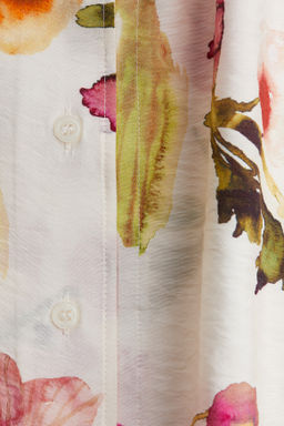 Camisa resort holgada - H&m фото 4