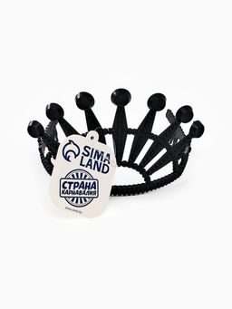 Цена за 2 шт. Корона для девочки Чёрный лебедь