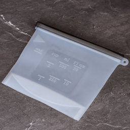 Пакет силиконовый для хранения с герметичной застежкой 500 мл / HR-100 /уп 150/ - Галеонтрейд фото 4