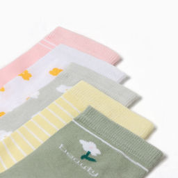 Носки женские KAFTAN Spring, набор 5 пар, размер 36-40 (23-25 см)