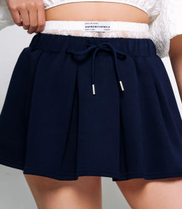 Юбка #КТ8158, тёмно-синий