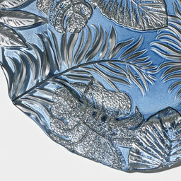 Тарелка Арабис, d=28 см, стекло, голубая - Simaland фото 7