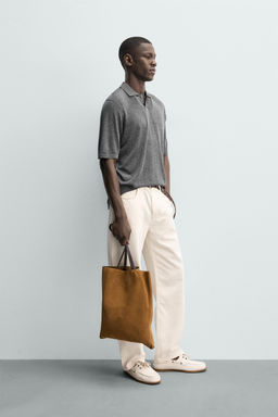 POLO PUNTO RELAXED FIT / Gris vigor? - Zara фото 4