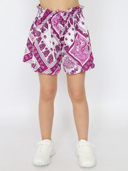 CRB wear/ CSKG 70473-44-398 Шорты для девочки,фиолетовый/Ex.Cherubino