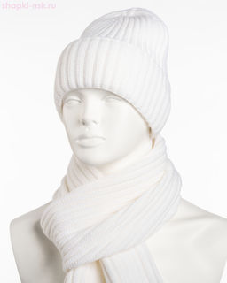 776 KWH Комплект женский (колпак+шарф) (56-58)