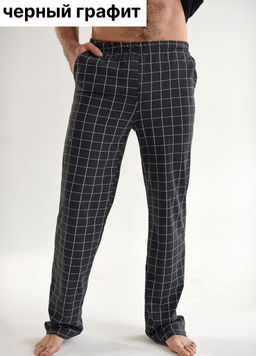 Брюки домашние Оптима из хлопка в ассортименте  фото 26