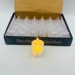 Новогодний декор Декоративные свечи 6,5 см (24 шт в уп)