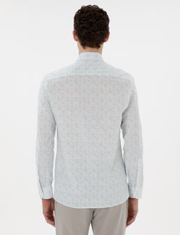 Mint Slim Fit Uzun Kollu G_mlek