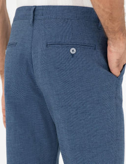 Брюки из парусины цвета индиго-морковки - Cacharel фото 6