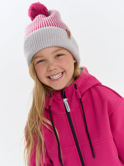 Куртка Softshell демисезонная Фуксия - Bungly фото 7