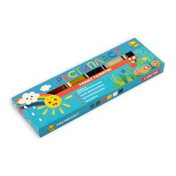 Лео Расти Пластилин растительный РАСТИпласт LRP-0106 120 г ( в картонной упаковке ) 6 цв