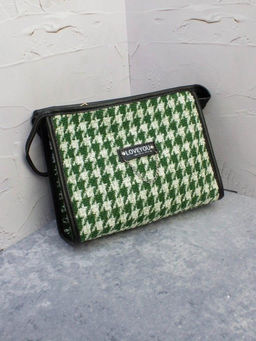 Косметичка "Love you", green (16х21х7 см)