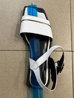 08-PEY183-1 WHITE Босоножки женские (натуральная кожа)