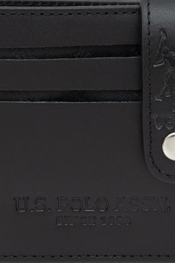 U. S. Polo Assn Мужской черный кошелек - U.s. polo assn фото 7
