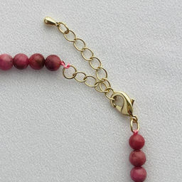 Бусы из Родонита 43 см +