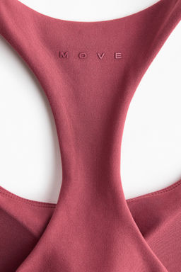 Top de deporte SoftMove con sujetador integrado - H&m фото 6