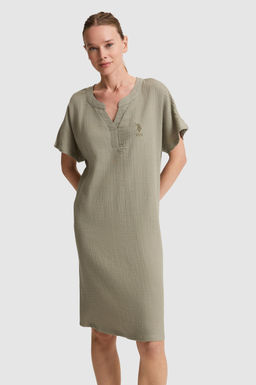 Kad_n Haki Pijama Tak_m_