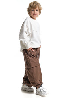 Толстовка для девочки и мальчика подростка UD 8033 касар - Mini maxi фото 12