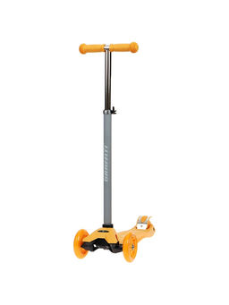 Самокат GRAFFITI Baby, колёса световые PU 120/70 мм, ABEC 7, цвет оранжевый