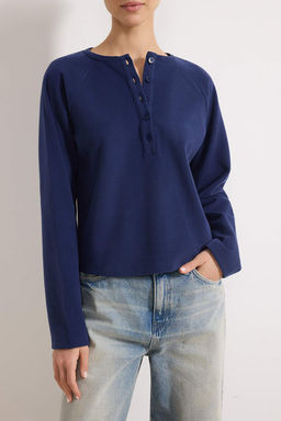 Lacivert Orme Bluz TWOAW26BZ00252