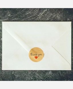 Стикеры в рулоне "Thank you", 25 мм, 500 шт 9046497