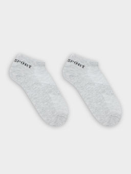 Носки Mark Formelle женские спортивные хлопок с эластаном серые набор 5 пар  фото 7