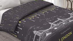 Простынь поплин Лондон основа