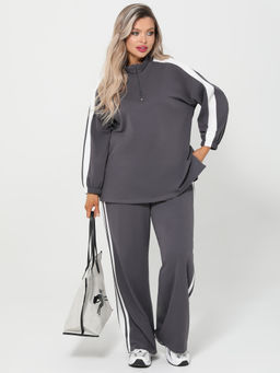 Брюки 0424-1с серый