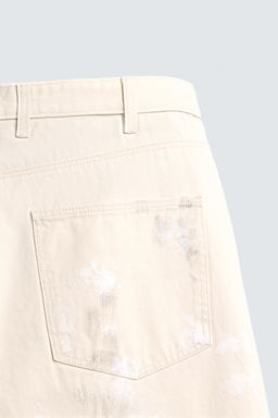 ABSTRACT PRINT TEXTURED TROUSERS - Zara фото 10