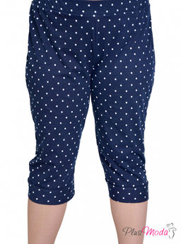 Брюки укороченные (бриджи) Модель №109 размеры 50-72 - Plusmoda фото 3